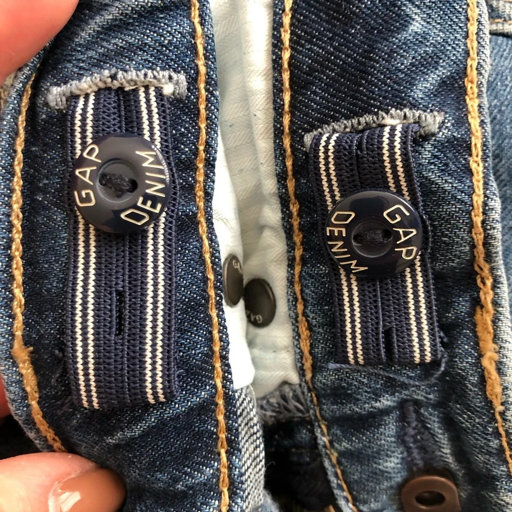 GAP Kids Dark Blue High Rise 90s Loose Fit Jeans Size 4T